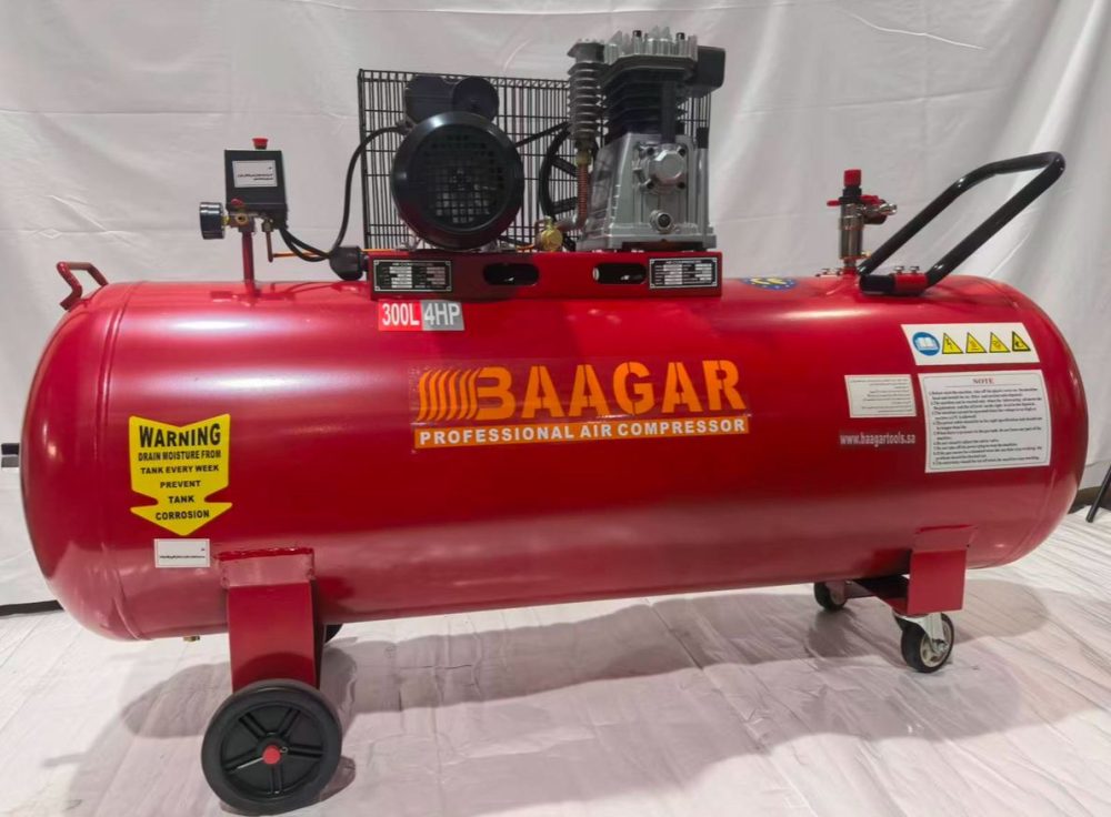 كمبروسر ماركة بعجر 300 لتر 2070 4 حصان 220 فولت