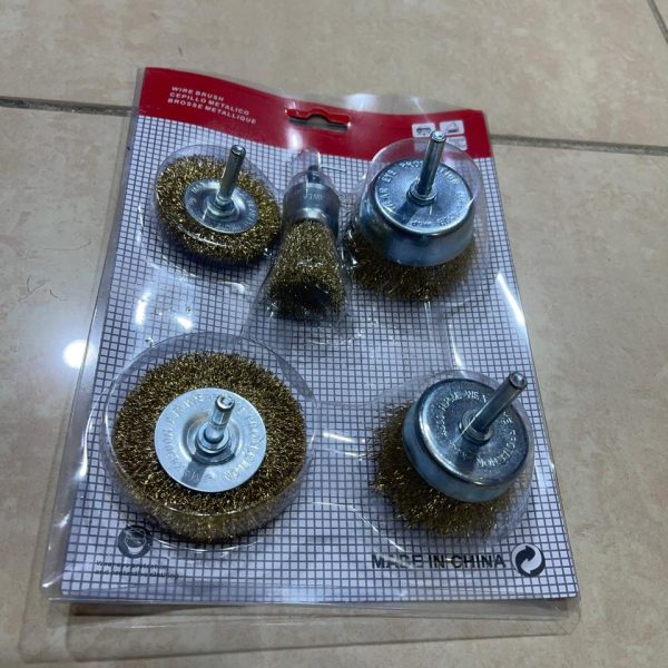 طقم فرشة شنيور 5 قطع ماركة بعجر