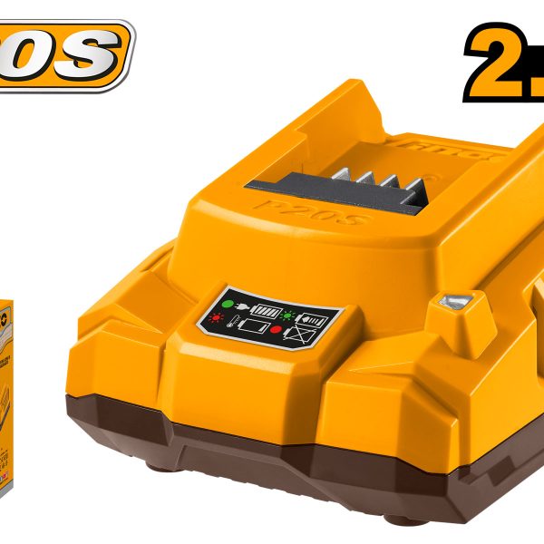 شاحن بطارية 20 فولت ساعتين