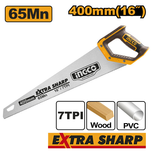 منشار خشب يدوى 16 بوصة