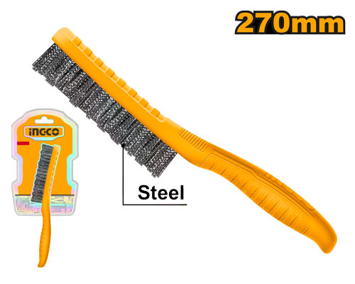 فرشاة سلك بيد بلاستيك