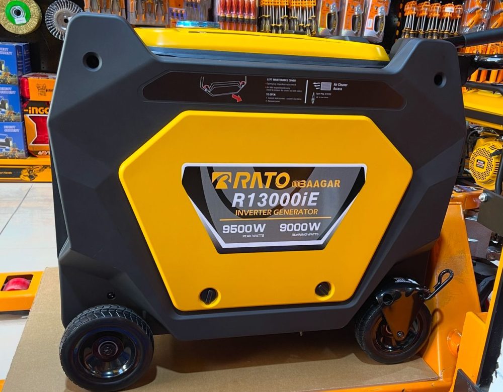 مولد كهرباء ماركة بعجر RATO 13000 كاتم بنزين ( petrol )