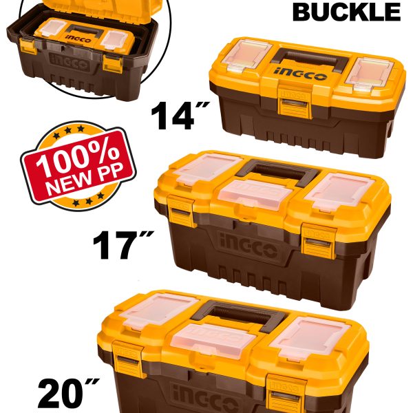 3 قطع صناديق عدد بلاستيكية